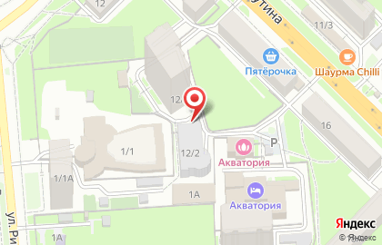 Автопаркинг на Ватутина на карте