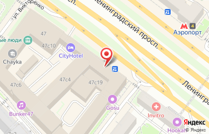 Универсам Верный в Москве на карте