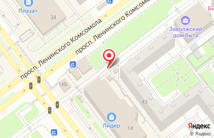 Торговая компания ПироОпт на проспекте Ленинского Комсомола на карте