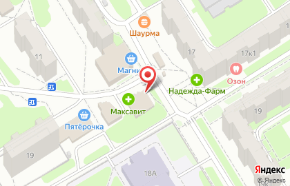 Магазин цветов на улице Зайцева 10А на карте