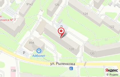 Парикмахерская в Смоленске на карте