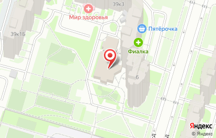 Танцевальная школа Jcgp на метро Приморская на карте