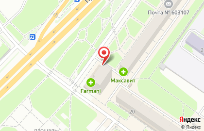 Супермаркет Spar на проспекте Гагарина на карте