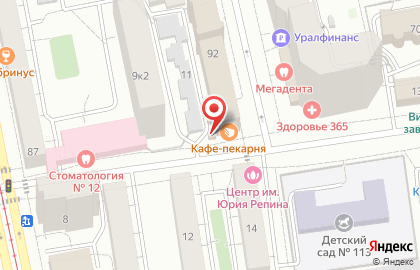 Магазин Фруктовый рай на Шарташской улице на карте