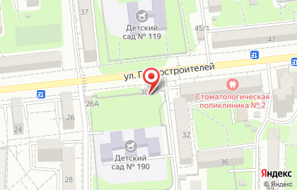 YOSHI на улице Гидростроителей на карте