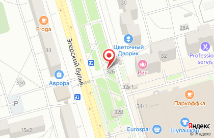 Комсомольский молочный комбинат на Эгерском бульваре на карте