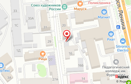 Строительная компания СтройСтандарт в Иваново на карте