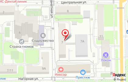Министерство образования Московской области Отдел опеки и попечительства по городским округам Долгопрудный и Лобня на карте