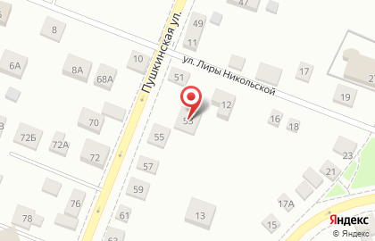 Областная ветклиника на Пушкинской улице на карте