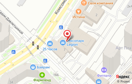 Центр юридических услуг и защиты прав заемщика ФЕМИДА на карте