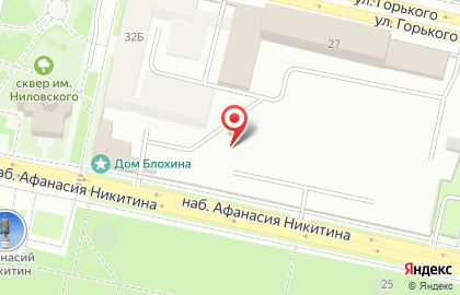 Поликлиника Стома на набережной Афанасия Никитина на карте