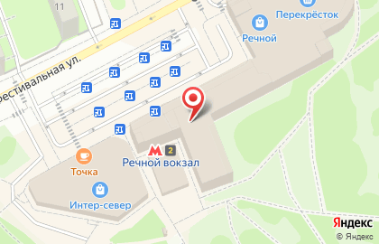 Магазин косметики Триумф красоты на Фестивальной улице на карте