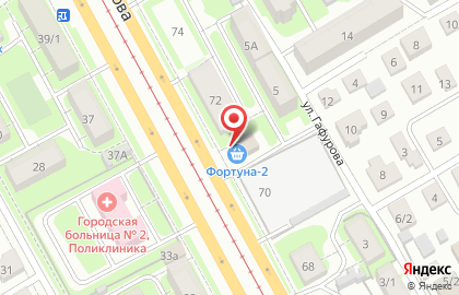 Broadway в Ленинском районе на карте