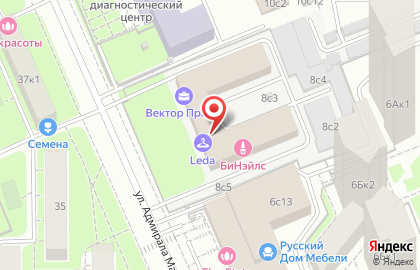 АтэксСтрой на улице Адмирала Макарова на карте