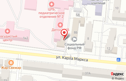 Зеленодольская детская городская больница на карте