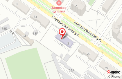 Детский сад №163 в Орджоникидзевском районе на карте