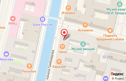 Фрикадельки на Невском проспекте на карте