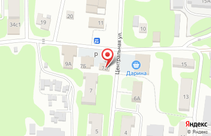 У Петровича на Центральной улице на карте