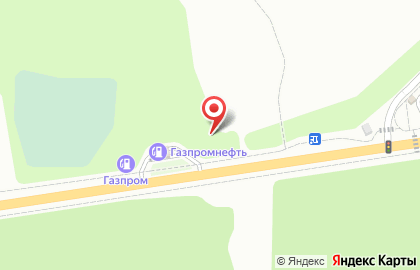 АЗС Газпром в Советском районе на карте