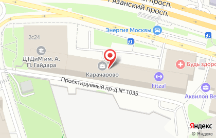 Банкомат ККБ на Рязанском проспекте на карте