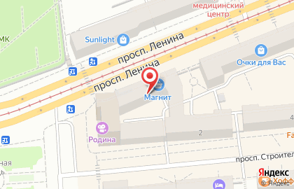Студия шугаринга Sugaring Studio на проспекте Ленина на карте