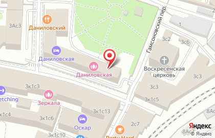 Ресторан Даниловский на карте