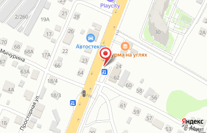 Билборды (6х3 м) от РГ Дрим в Краснооктябрьском районе на карте