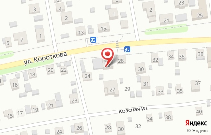 Благотворительная организация Путь Преодоления на улице Короткова на карте