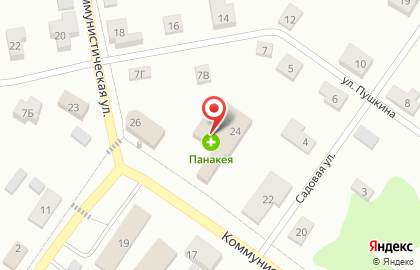Супермаркет Монетка на Коммунистической улице на карте