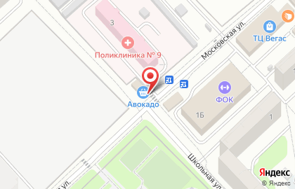 Магазин мяса в Москве на карте