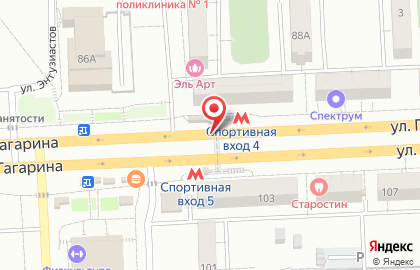 Банкомат Фиа-Банк на улице Энтузиастов на карте
