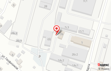 Оптовая фирма Владторг на улице Геофизиков на карте