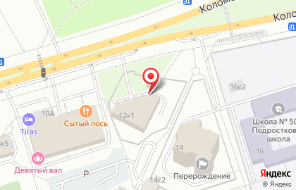 Прокуратура Южного административного округа на карте