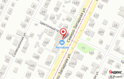 Автоцентр АвтоБияСервис в Железнодорожном районе на карте