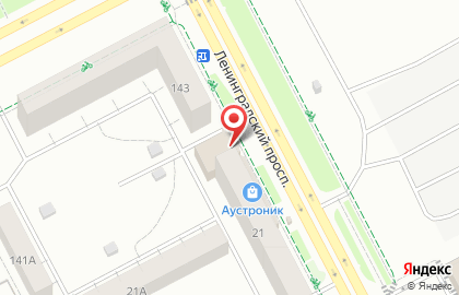 Банкомат СберБанк на Ленинградском проспекте, 22 на карте