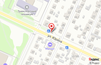 Продуктовый магазин в Барнауле на карте