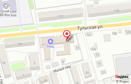 Транспортная компания VedLogistic на Тульской улице на карте