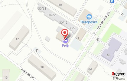 Гостиница РИФ на карте