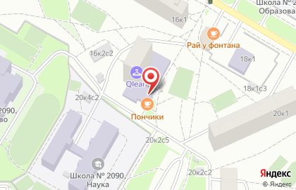 Салон оптики Свет-очи на 1-й Новокузьминской улице на карте