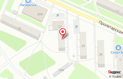 Компания SalovaFish на Пролетарской улице на карте