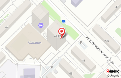 Магазин разливных напитков Хмель да Солод в проезде Геологоразведчиков на карте
