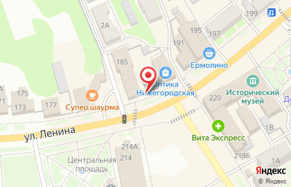 Магазин косметики Vrubel Style в Нижнем Новгороде на карте