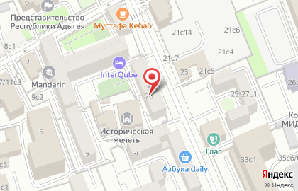 Служба доставки готовых блюд МИЛТИ на Большой Татарской улице на карте