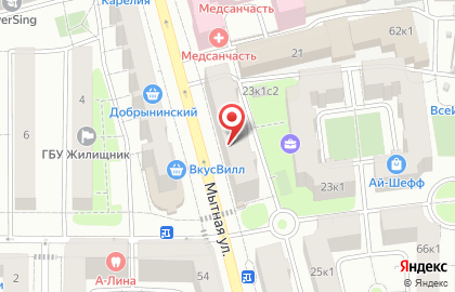 Южного АО Даниловский гу ис Одс-5 на карте