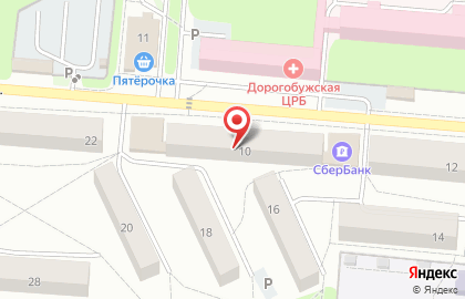 СберБанк в Смоленске на карте