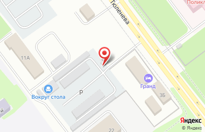 Автостоянка в Ульяновске на карте