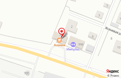 Кафе Алания на карте