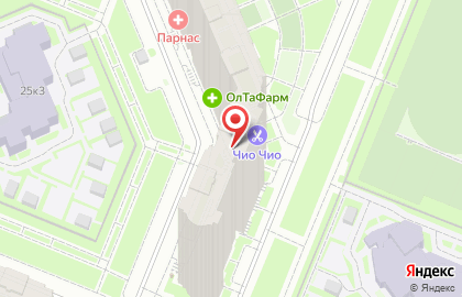 Продуктовый магазин в Санкт-Петербурге на карте