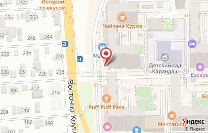 Пекарня №1 на Восточно-Кругликовской улице на карте