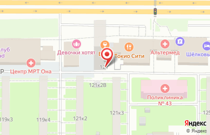 Семь Холмов на Ленинском проспекте на карте